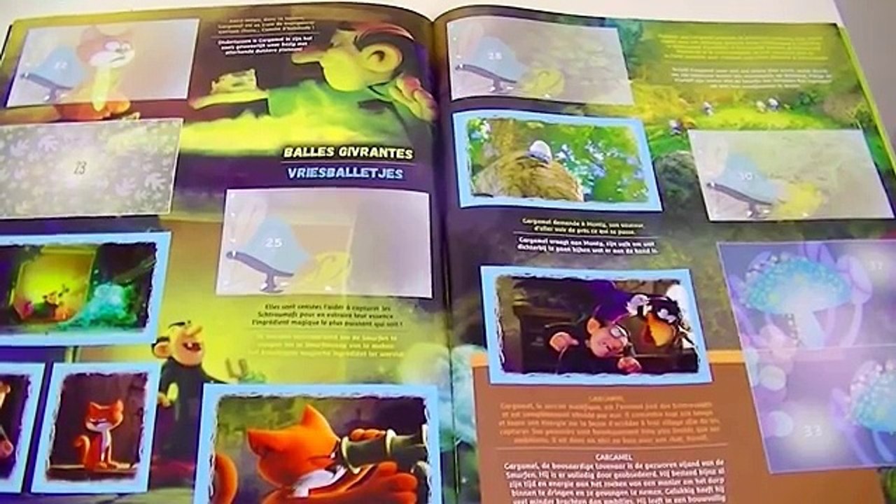 Álbum de Los Pitufos La Aldea Perdida Escondida de Panini 2017 -The Smurfs The lost village