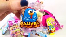 Barbie Kinder Ovos Surpresas Peppa Pig Frozen Galinha Pintadinha Princesas Disney Surprise Eggs Toys