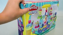 Play Doh Ice Cream Maker Playset Playdough Toy 플레이도우 아이스크림 만들기 와 타요 폴리 뽀로로 장난감