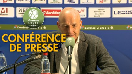 Conférence de presse FC Sochaux-Montbéliard - Tours FC (0-0) : Peter ZEIDLER (FCSM) - Jorge COSTA (TOURS) - 2017/2018