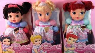 Disney Princess Babies Dolls! My Sweet Princess Snow White Cinderella Ariel !Shopkins Surprise