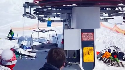 Fallo telesilla. Fallo freno seguridad