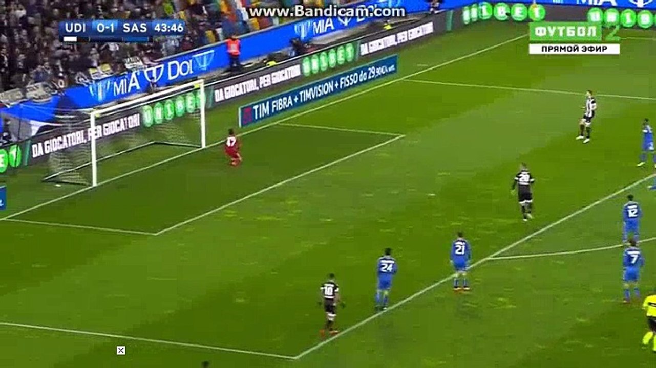 Seko Fofana   SUPER  Goal HD - Udinese 1-1 Sassuolo Serie A