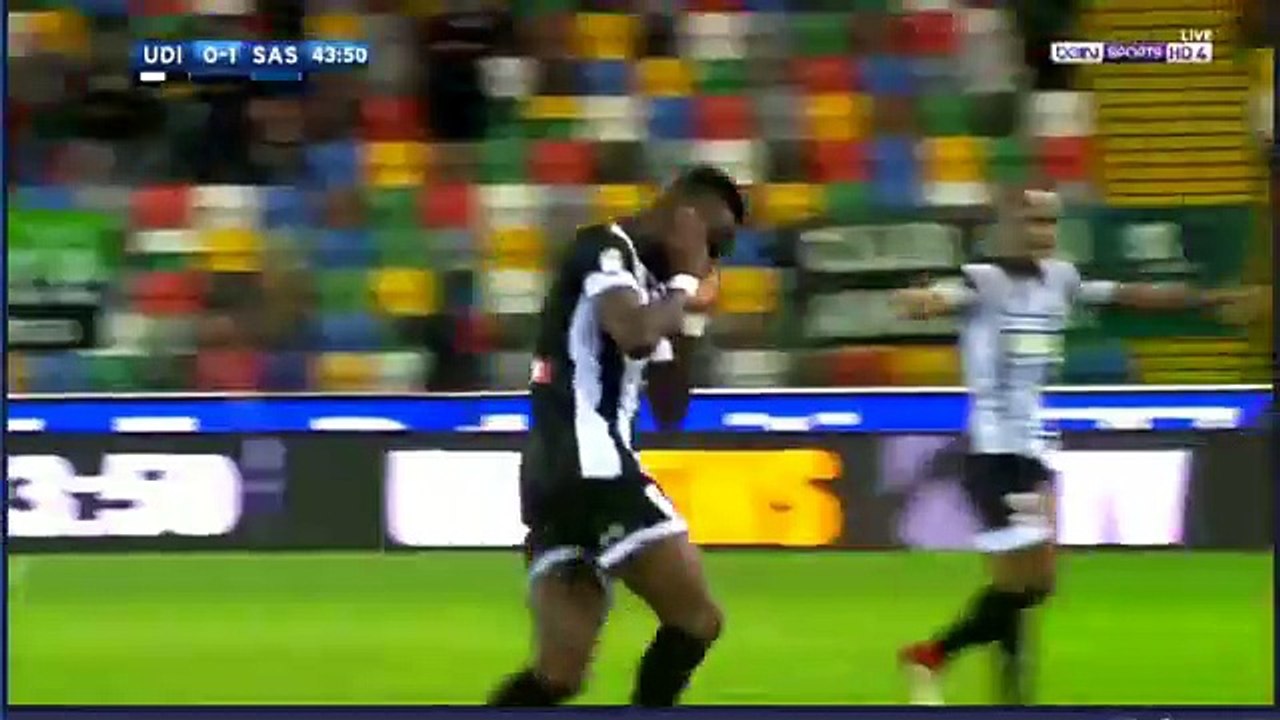 Seko Fofana Goal ~ Udinese vs Sassuolo 0-1 /17.03.2018 Serie A