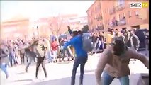Voici le film de la manifestation des Sénégalais en Espagne, deux morts déjà enregistrés.