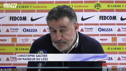 Le coup de gueule de Christophe Galtier sur les sanctions imposées au LOSC suite aux incidents