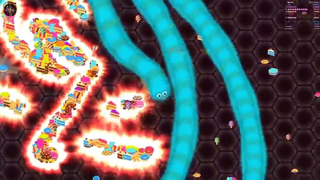 Wormate.io Epic Battle With Biggest Worm In Wormateio Best Moments!