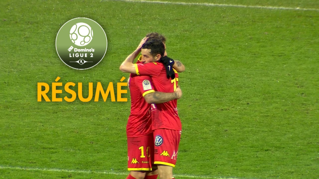 Quevilly Rouen Métropole - AJ Auxerre (4-1)  - Résumé - (QRM-AJA) / 2017-18