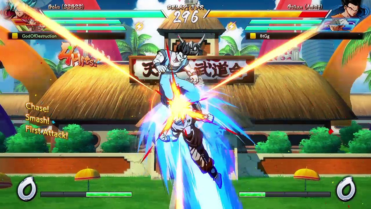 DRAGON BALL FighterZ G.O.D vs BdGg  1