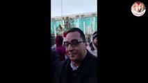 توافد أبناء الجالية المصرية على سفارة مصر بكازاخستان