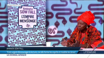 Lécrivaine sénégalaise Aminata Sow Fall est linvitée du Journal Afrique de