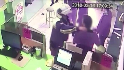 Gaziantep'te Polislerle Zanlı Arasında Arbede