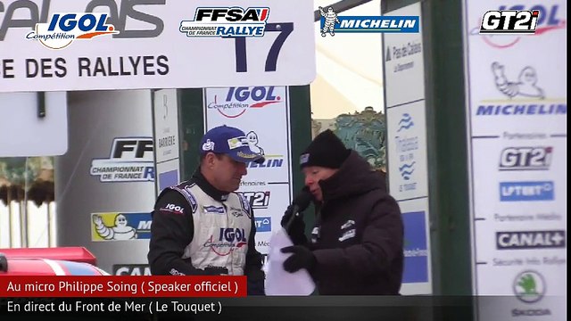 Rallye du Touquet Pas -de-Calais 2018 - Podium final