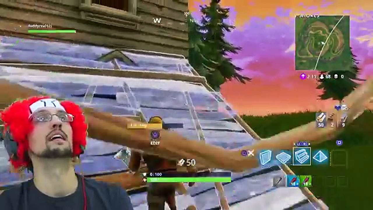 FORTNITE Battle Royale Rap! FGTEEV vs. 100 PEOPLE PVP! SNIPER FUNNY MOMENTS + New Map Double Chests