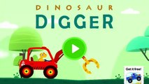 เกมส์ ไดโนเสาร์ขับรถแม็คโคร - Dino Digger