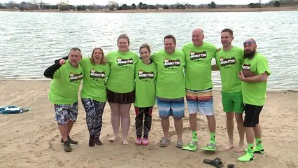 Elementary School Teachers Plunge into Freezing Water to Raise Money for American Heart Association