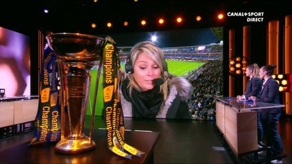XV de France - Jade Le Pesq et Gaëlle Hermet (XV de France féminin) étaient les invitées de la soirée rugby sur CANAL+SPORT