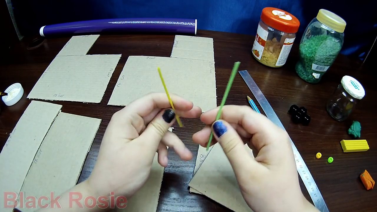 Как сделать Аппарат Мороженого для Кукол.How to make an ice Cream Machine for Dolls