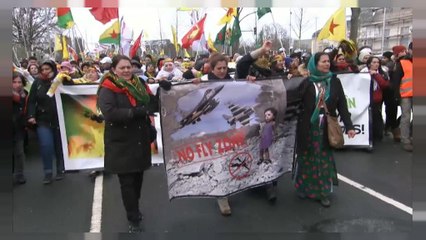Clamor kurdo en Alemania contra Turquía