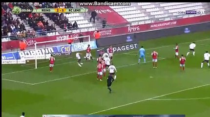 Résumé Reims - Lens but Zoubir 2-1