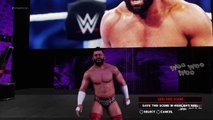 WWE 2K18 sethrollins vs zackryder zr 03/17/18