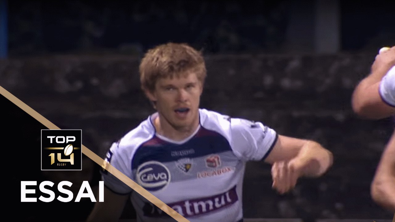 TOP 14 - Essai Blair CONNOR (UBB) - Agen - Bordeaux-Bègles - J21 - Saison 2017/2018