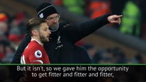 Lallana will be 100 per cent fit for England - Klopp