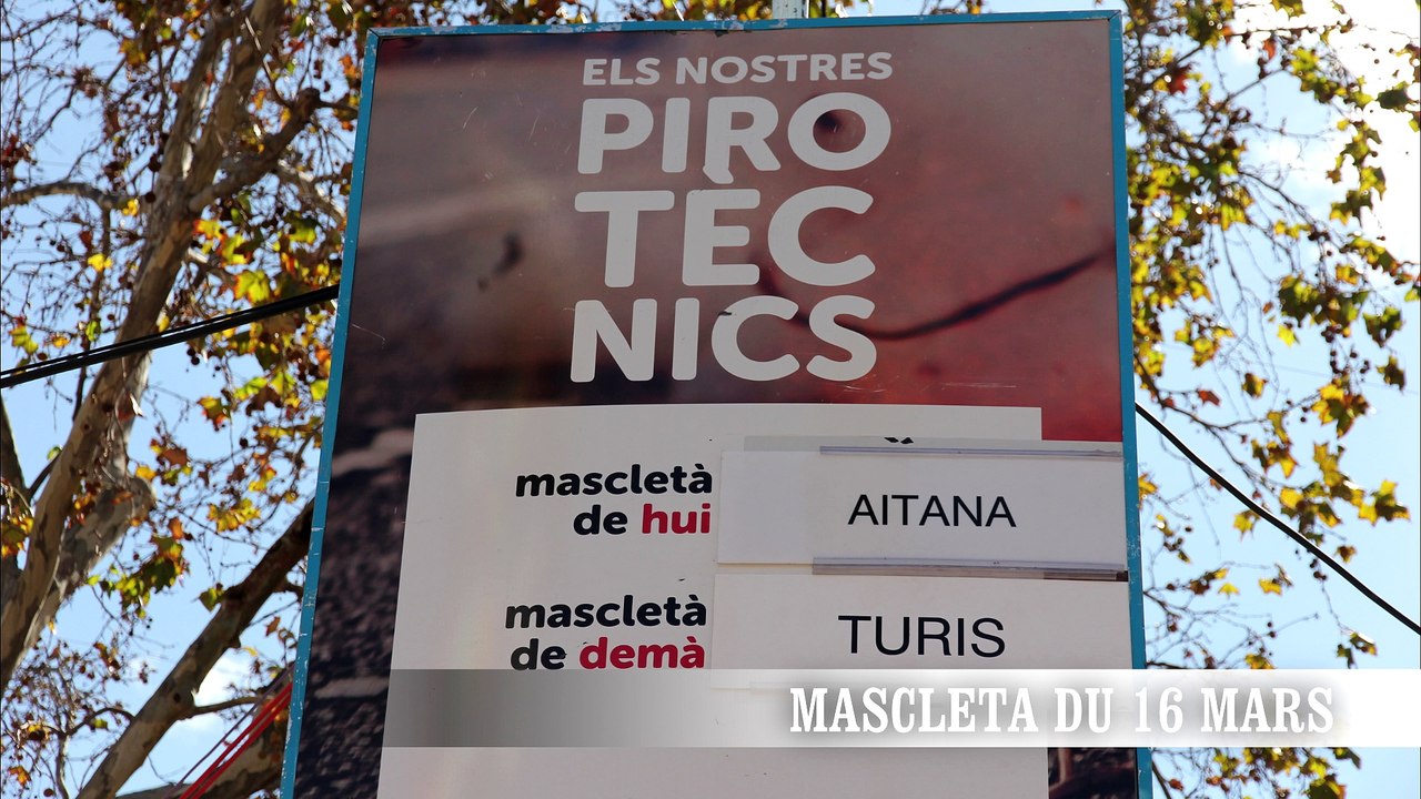 Fallas 2018 Mascletà 16 mars