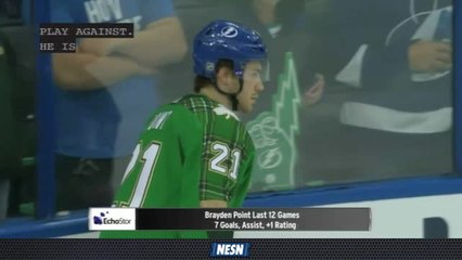 Brayden Point Sparking The Lightning Ahead of Bruins Matchup