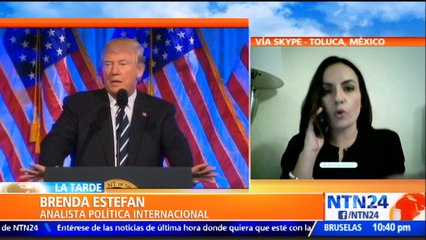 “Pareciera que Trump está llevando su gobierno como llevaba su ‘reality show’”: analista política Brenda Estefan