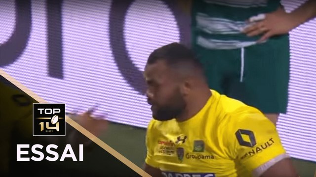 TOP 14 - Essai Peceli YATO (ASM) - Clermont - Pau - J21 - Saison 2017/2018