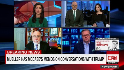 McCabe gave Mueller memos of Trump conversations