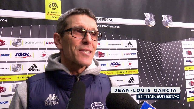 Amiens SC 1-1 ESTAC⎥Réaction de Jean-Louis Garcia