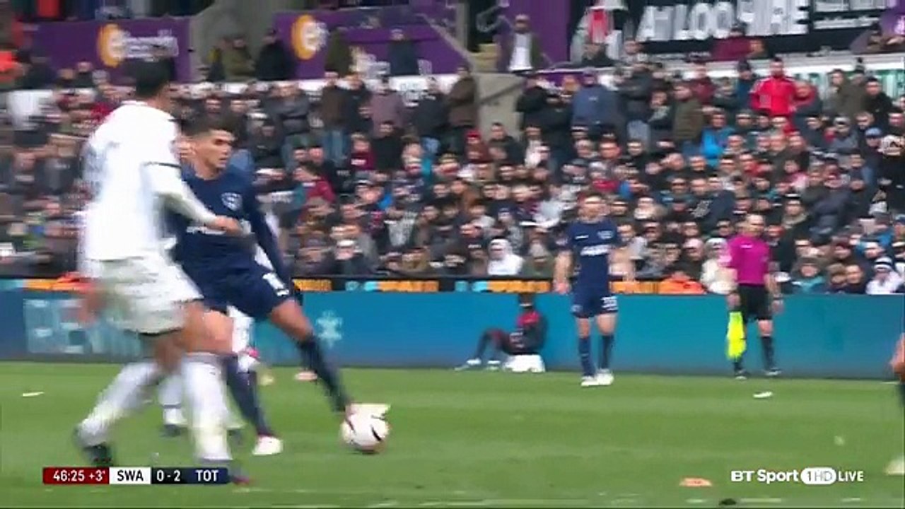 HIGHLIGHTS  AND GOAL SWANSEA CITY 0 - 3 TOTTENHAM HOTSPUR