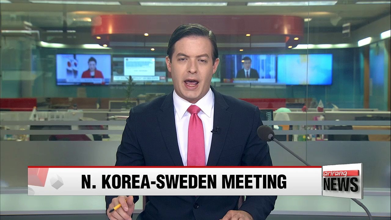 FMs of Sweden, N. Korea discuss "diplomatic efforts to peacefully solve" N. Korea issue