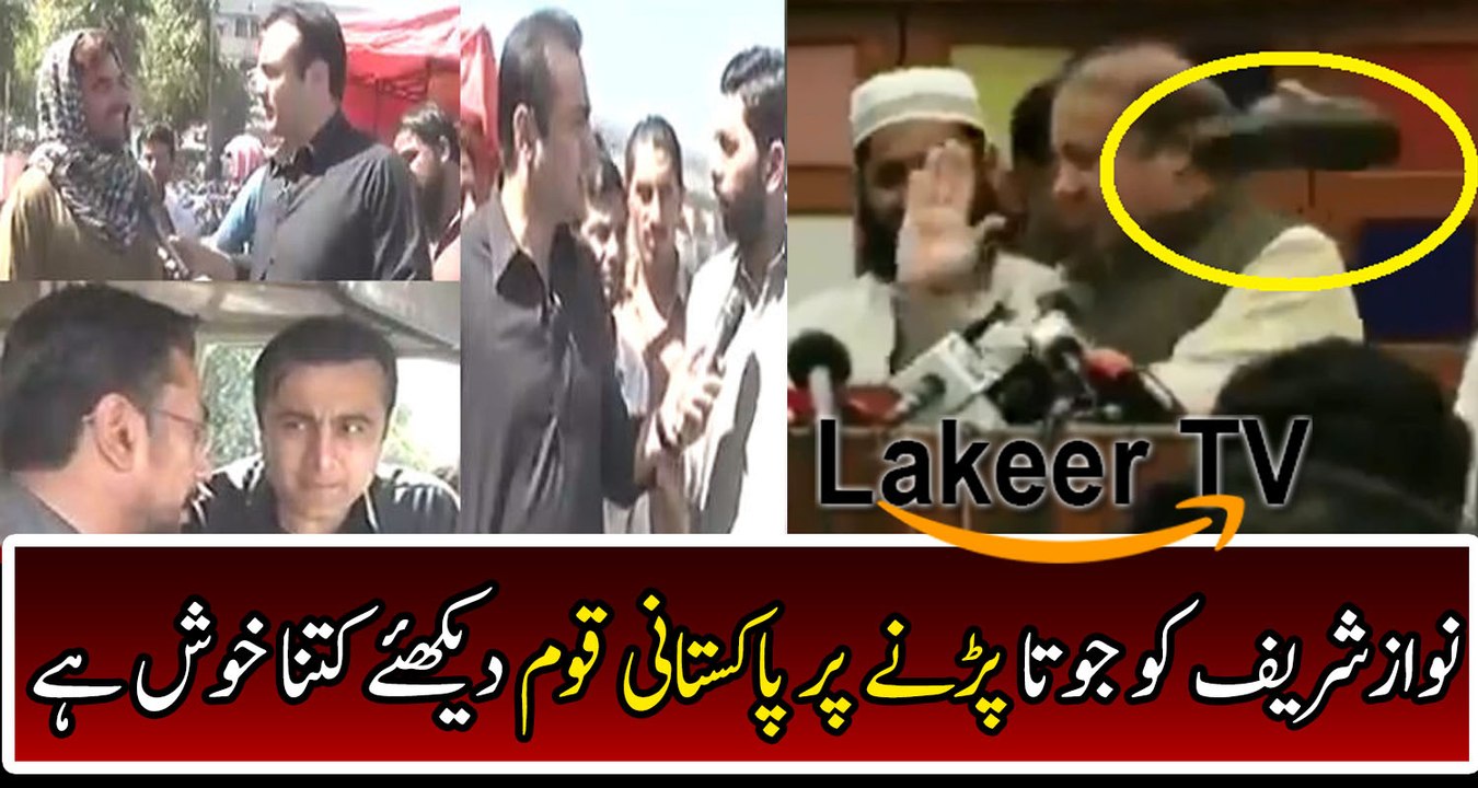 Public Poll Over Shoe Incident of Nawaz Sharif