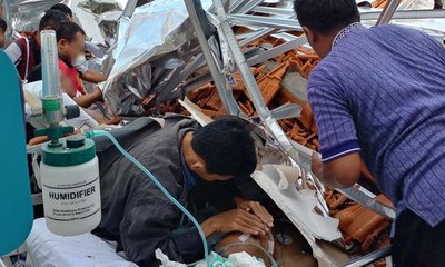 Kronologi Runtuhnya Atap Ruangan di RSAL Dr. Ramelan