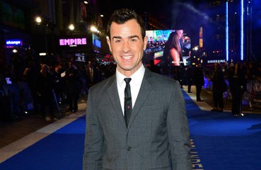 Justin Theroux 'hitting the gym hard'