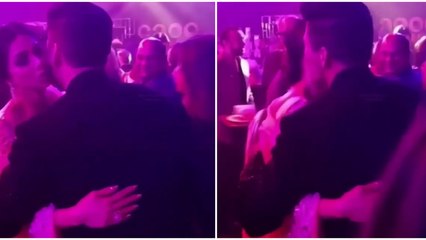 Last time Karan Johar greeted the Late Sridevi at Antumoh wedding ceremony