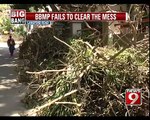 Huge Trees Pile Up on Footpaths in Bengaluru - NEWS9