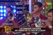 La orquesta 'Corazón Serrano' hizo gozar al público de Porque Hoy es Sábado con Andrés