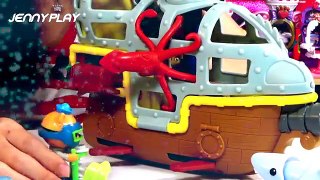 Jenny Play 디즈니주니어 제이크 해저탐험장난감 놀이! 옥토넛 콰지가 제이크를 도와줘요.Jake and the Neverland Pirates Toy Set