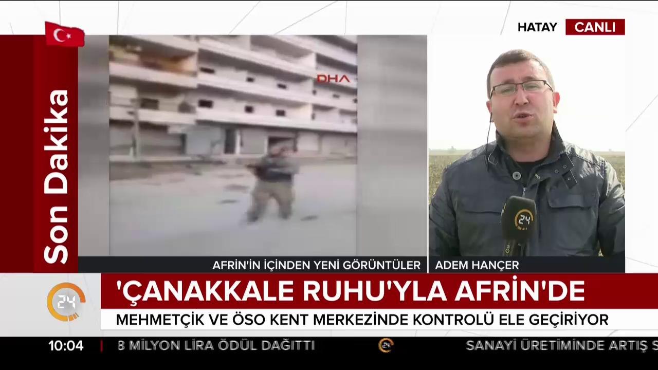 TSK ve ÖSO Afrin merkezinde