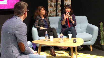 Gaëlle Cuisy et Karine Martin au Salon de l’habitat