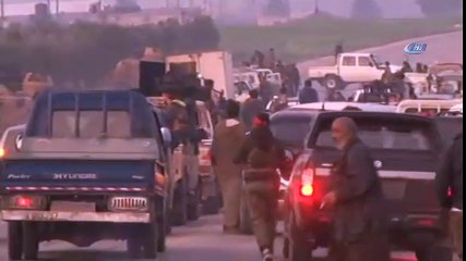 TSK ve ÖSO Afrin İlçe Merkezine Girdi