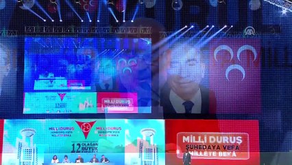 MHP'nin 12. Olağan Büyük Kurultayı -  Cumhurbaşkanı Erdoğan'ın mesajı-  (4) - ANKARA