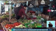 Cuaca Buruk Picu Kenaikan Harga Sayur Mayur di Bojonegoro Jawa Timur