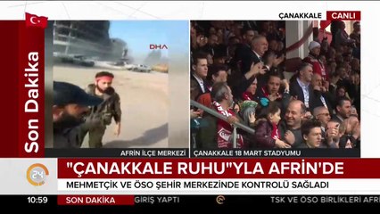 Afrin merkez ele geçirildi