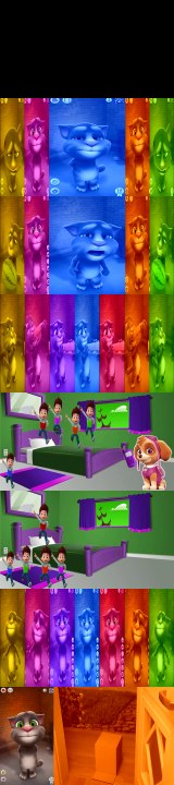 Baby Learn Colors with Talking Tom Colours for Kids Animation Education Cartoon videos for Kids