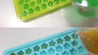 How to Make Rainbow Color Mini Star Pudding Recipe Jelly Cooking 무지개 미니별 젤리 푸딩 만들기!! 푸딩 요리 소꿉 놀이